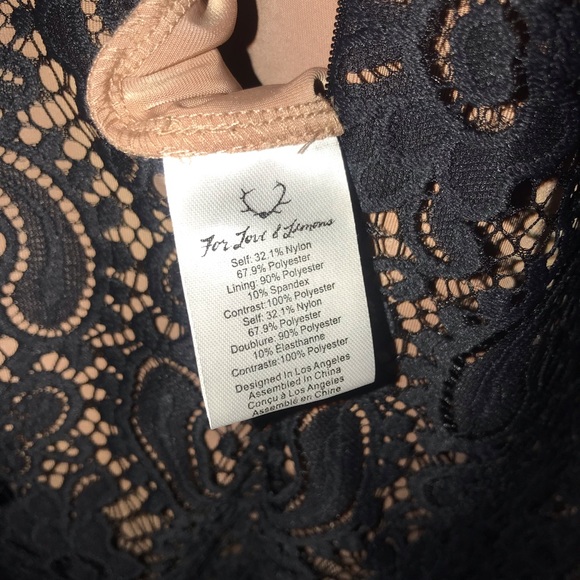 FOR LOVE & LEMONS - Vivian Dress - black - Picture 4 of 6